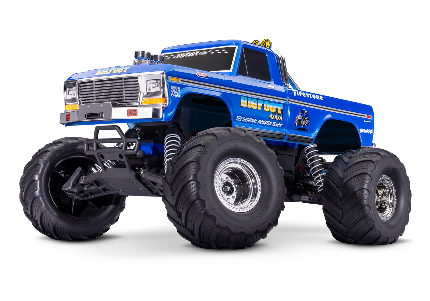 Traxxas BIGFOOT Original No.1 HD 1/10 2WD Monster-Truck RTR mit USB-Lader & Akku 36234-8 - Abbildung 1