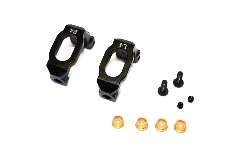 GPM ALUMINIUM FRONT C-HUB - 1PR HPI RS4 Sport SP3019BK