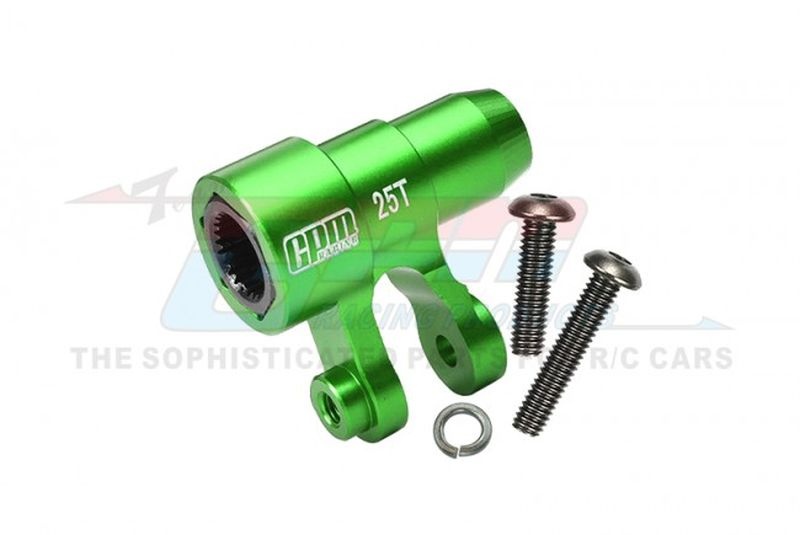 GPM Aluminium Servo Saver 25T grün TRX X-MAXX, XRT 2085 XRT025TSHG