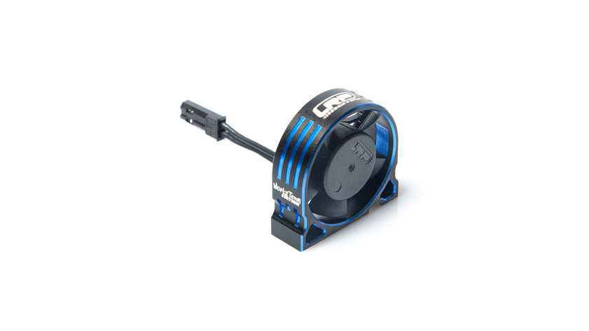 LRP WorksTeam Aluminium HighRev. Lüfter 30x30x10mm  / 4,8V-7,2V / Empfängerstecker 501830