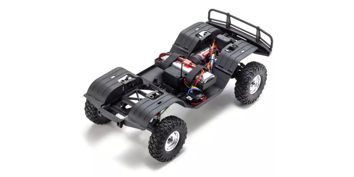 Kyosho KC10 Toyota Land Cruiser 60 Crawler Blau 4WD 1:10 Readyset 34801T2B - Abbildung 5