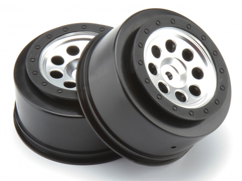 HPI MK.8 V2 Felge Matt-Chrom (4.5mm Offset/2St) 106189