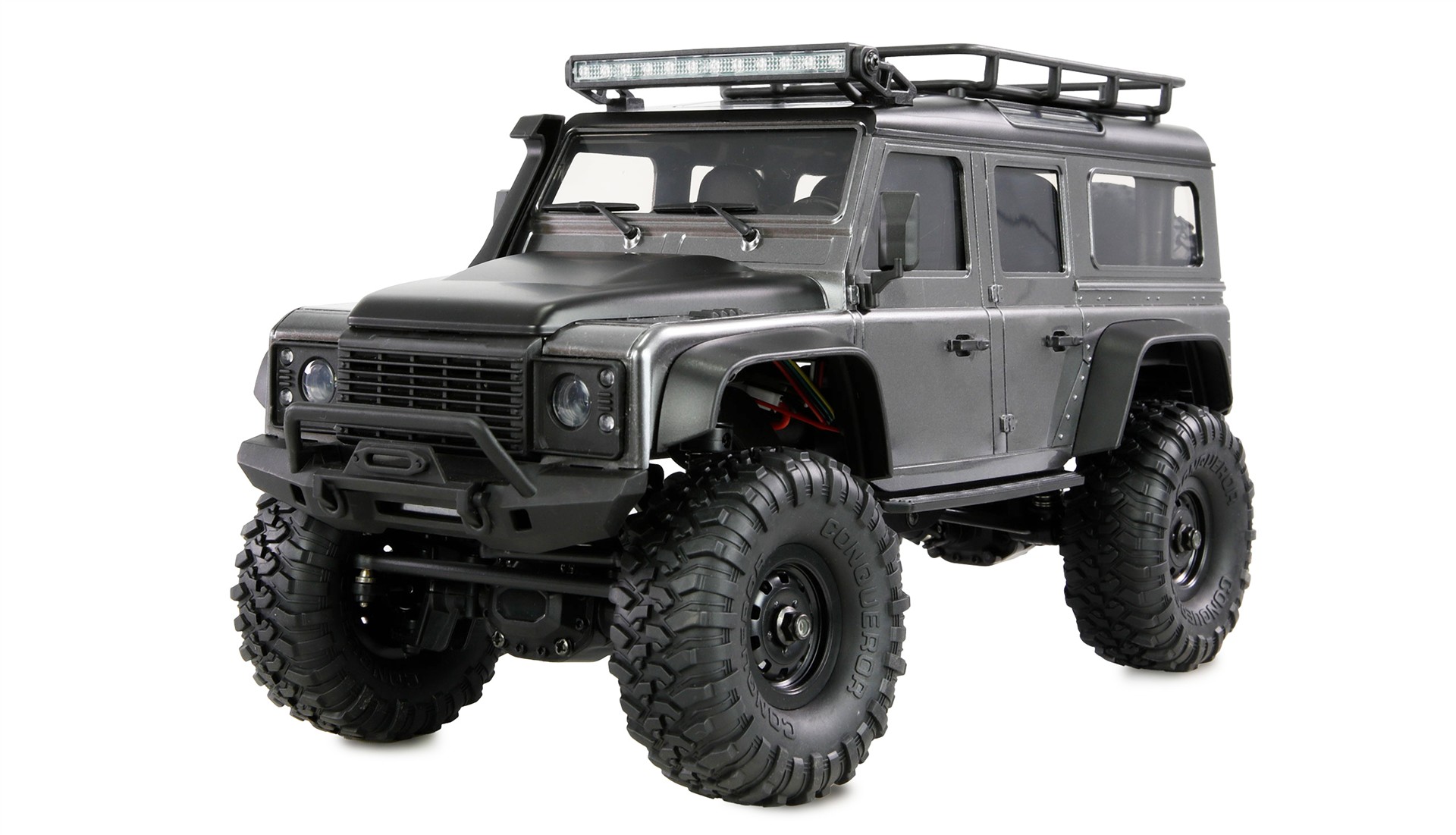 Amewi AMXRock Mini-D90 Scale Crawler 4WD 1:16 RTR grau 22726