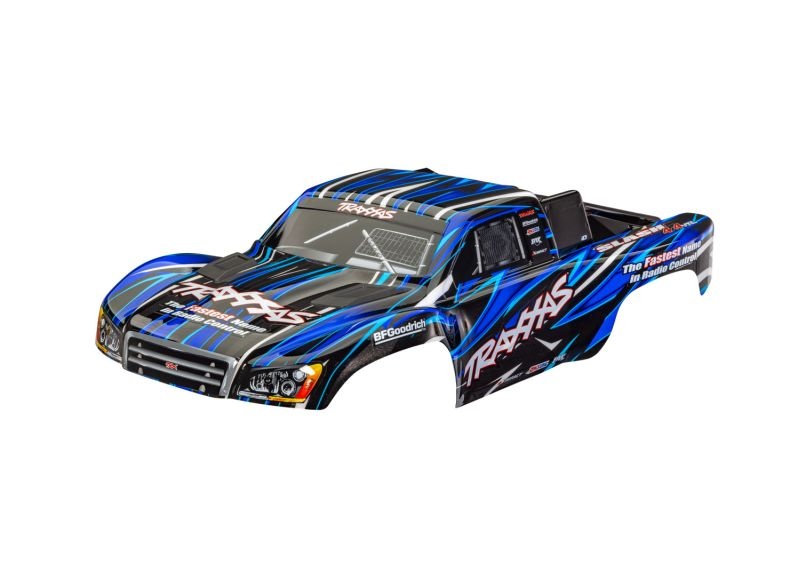 Traxxas Karosserie Slash 4x4 blau Clipless 6946-BLUE