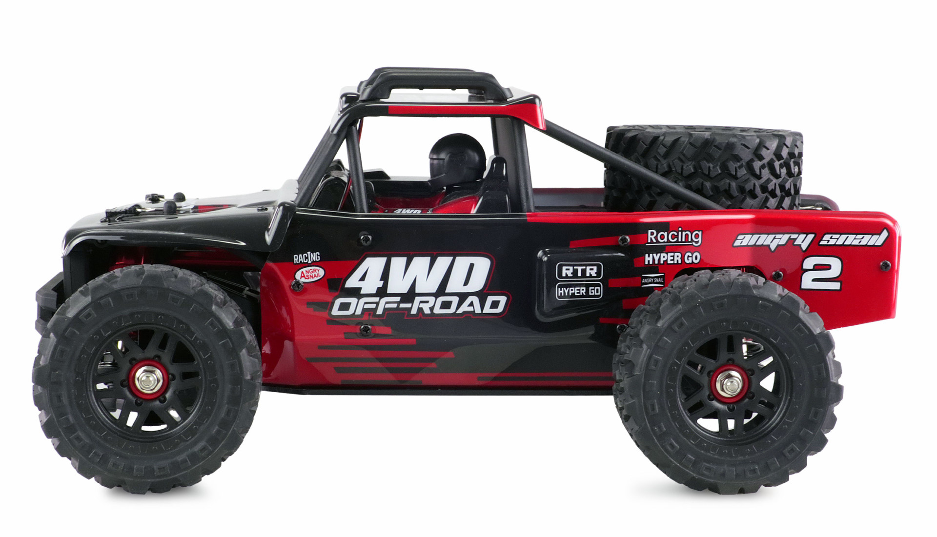 MJX Hyper GO 1/14 Desert Buggy Brushless 4WD RTR schwarz/rot 22658 - Abbildung 2