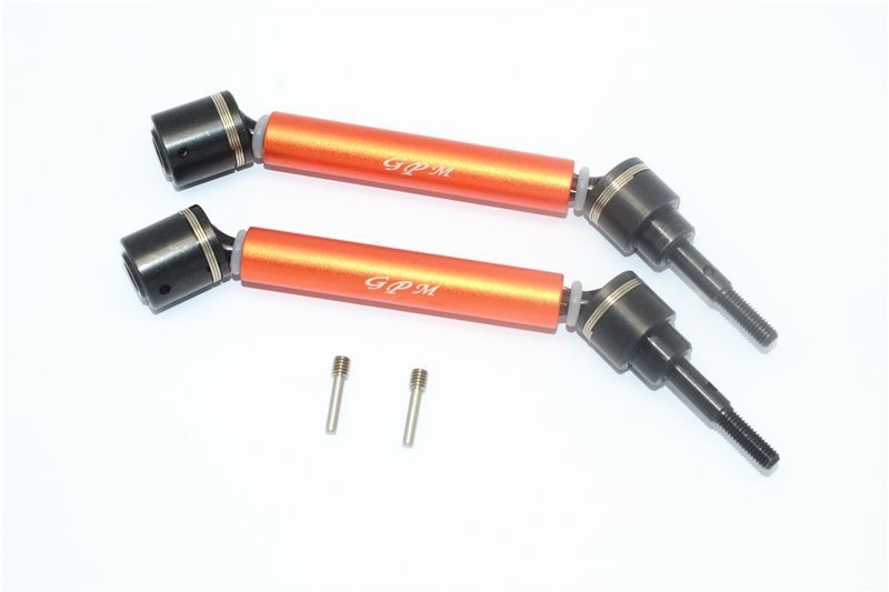 GPM Stahl CVD gehärtet mit Aluwelle v/h orange Traxxas MAXX