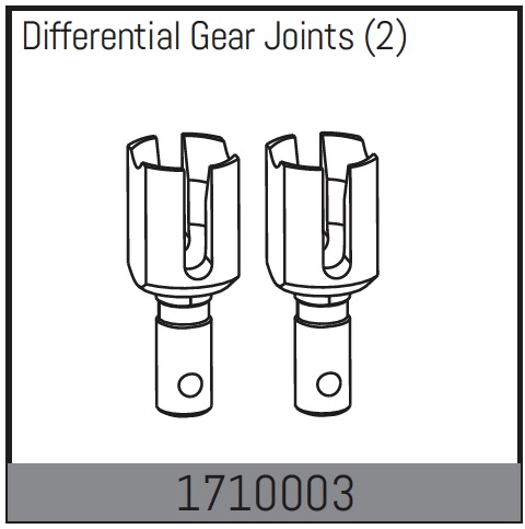 Absima Differential Mitnehmer (2 St.) 1710003 - Abbildung 1