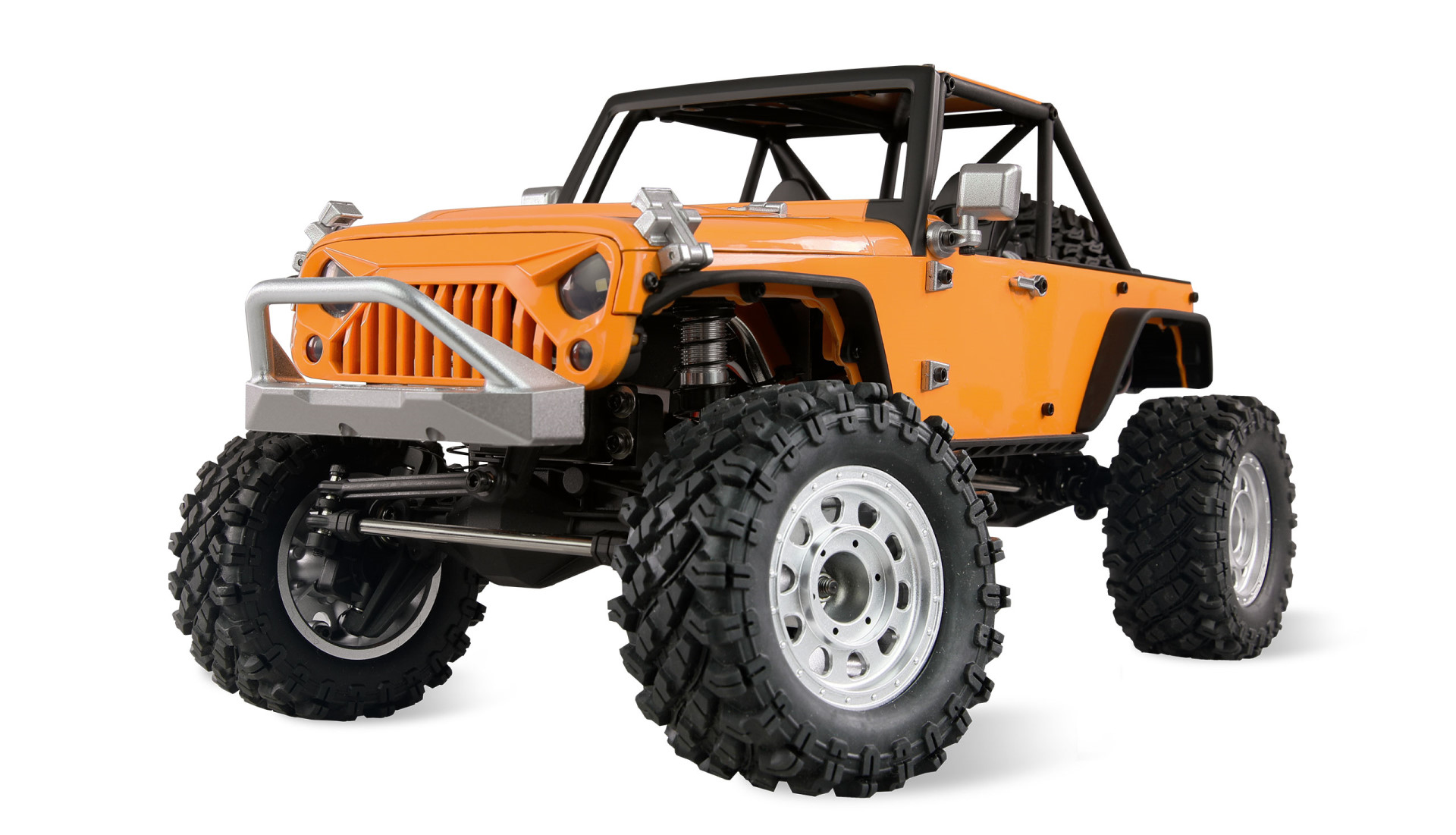MJX Hyper GO 1/12 SC+ Scale Crawler Brushless FOC 1:12 RTR gelb 22702 - Abbildung 1