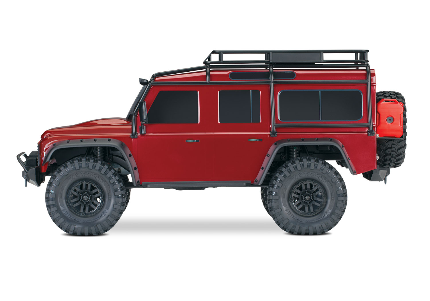 Traxxas TRX-4 Land Rover Defender Rot Clipless Crawler 82256-4 - Abbildung 4