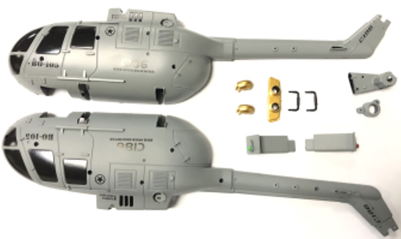 Modster Rumpfzelle BO 105 MD11397