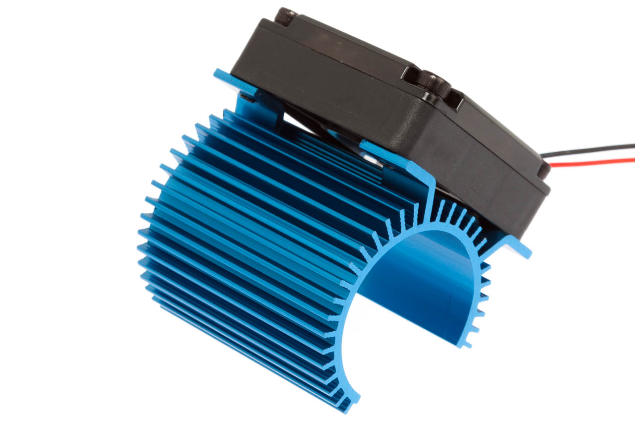 Hobbywing Fan + Heatsink C1, 5V, 36mm diam, 60mm length, 2S lipo 86080120