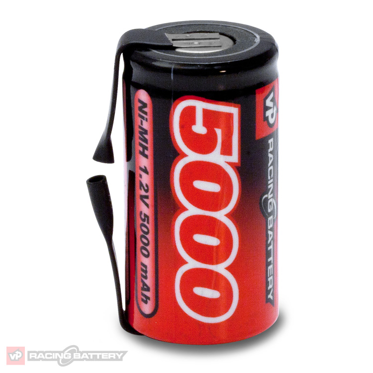 Vapex NiMH Akku 1,2V 5000mAh Sub-C VP5000SCT - Abbildung 1