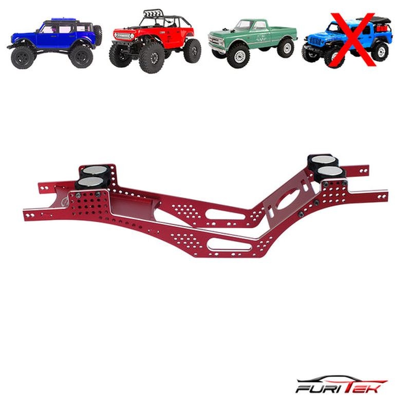 FURITEK Grasshopper frame KIT - Red Kits - Rock Crawler FUR-2155