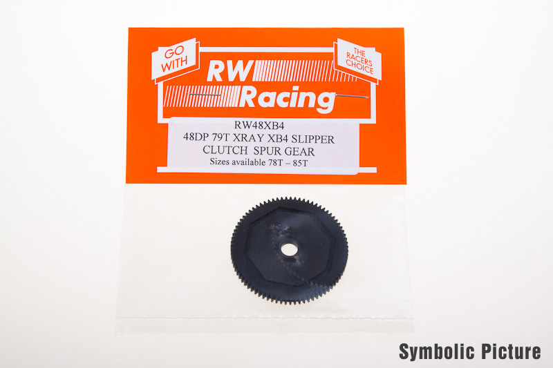 RW48XB84 Hauptzahnrad 48dp 84Z gefräst XRAY XB4 SLIPPER
