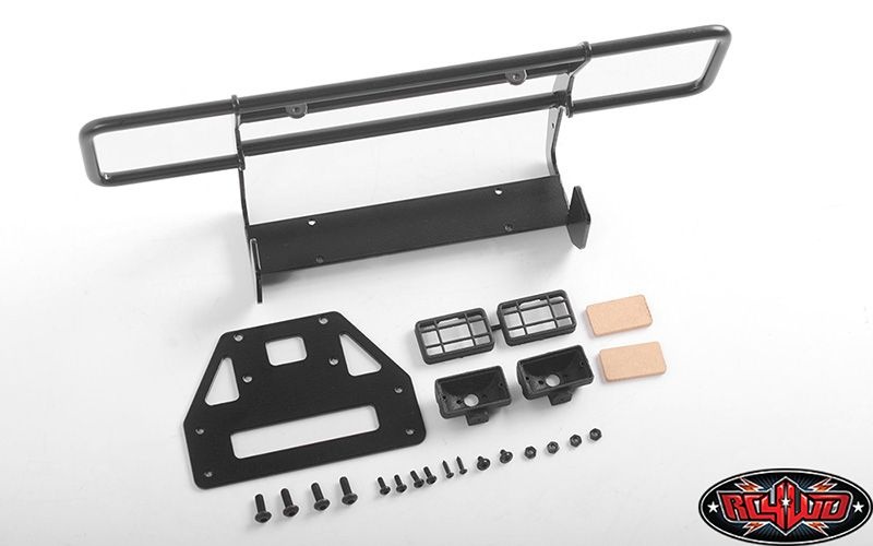 RC4WD Ranch Front Bumper w/IPF Lights for Capo Racing Samurai (Bla VVV-C0884