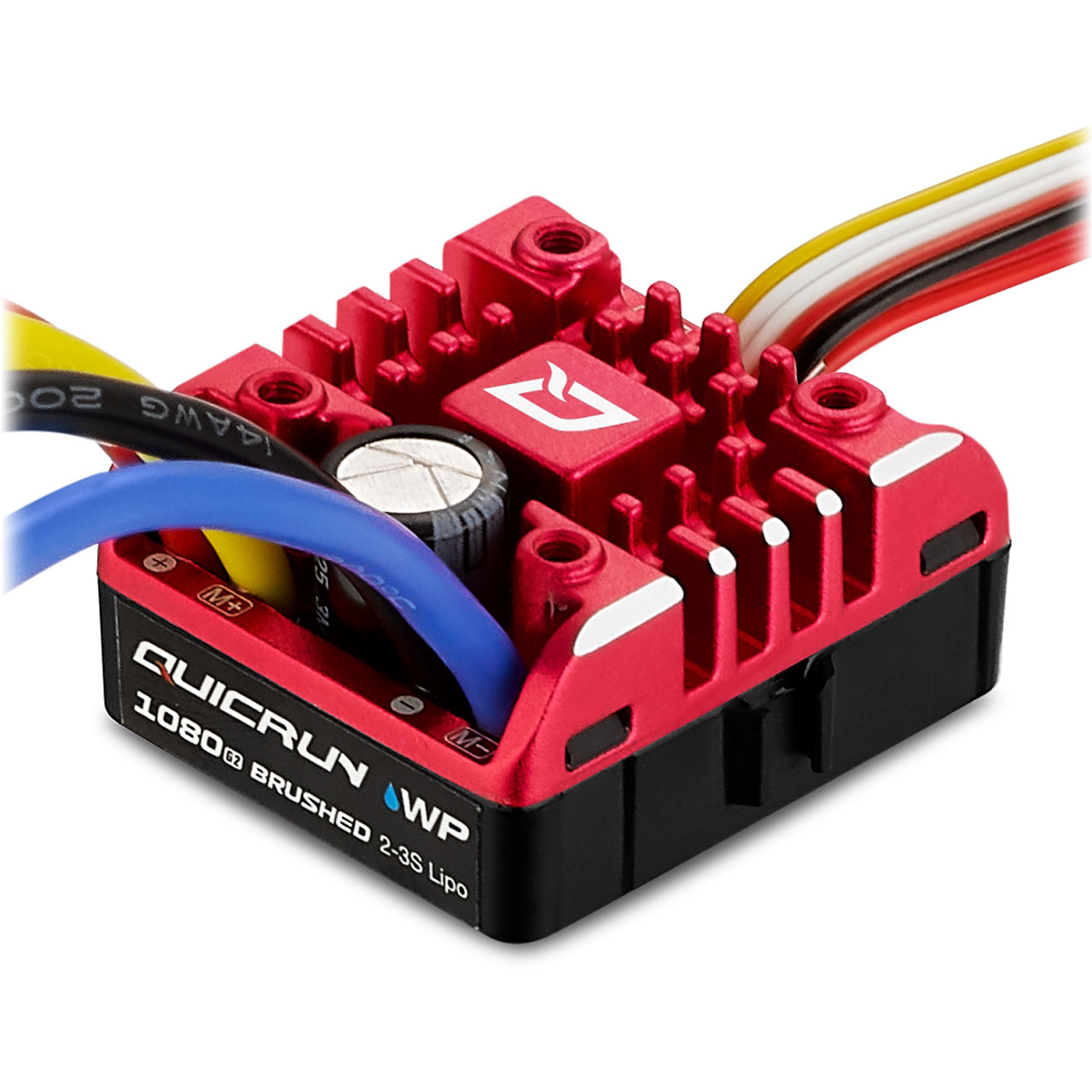 Hobbywing QuicRun WP1080-G2 Crawler Brushed Regler 80A, BEC 4A 30120202 - Abbildung 1