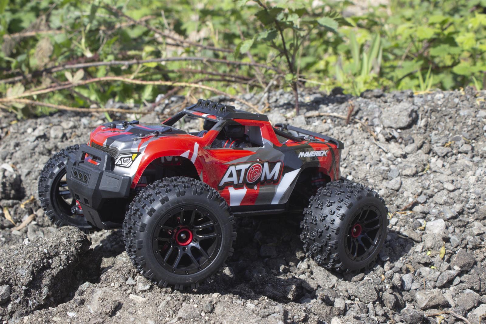 Maverick Atom 1/18 4WD Elektro Monstertruck Rot 150501