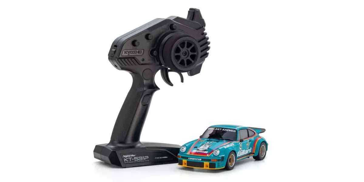 Kyosho Mini-Z MR04 RWD Porsche 934 RSR 1976 Vaillant #9 (N-RM/KT531P) 32368V - Abbildung 3