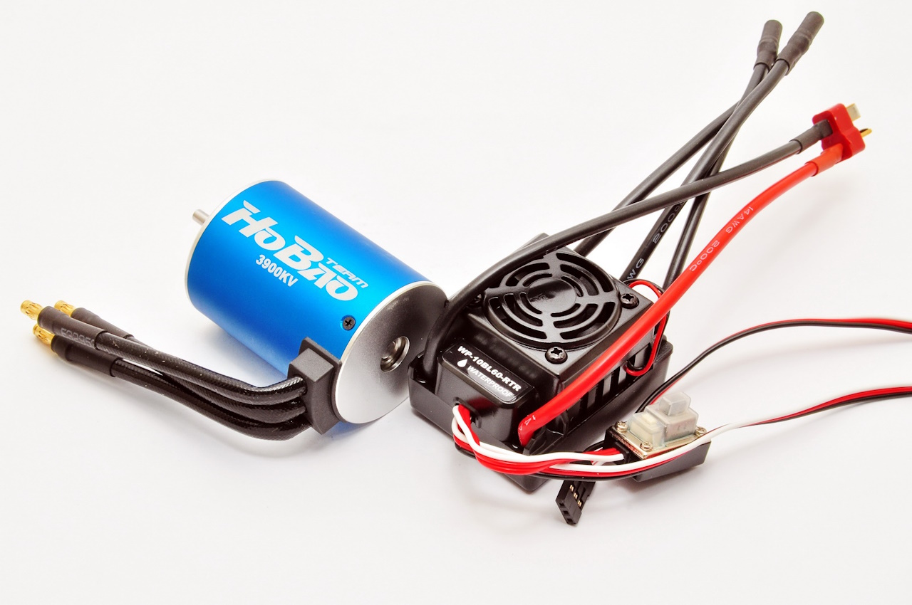 HoBao 1/10  60A  BRUSHLESS  SPEED  CONTROLLER  AND  3900 KV  MOTOR 11330WP