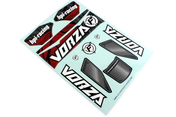 HPI Vorza Buggy Flux VB-2 Decal Sheet 160433