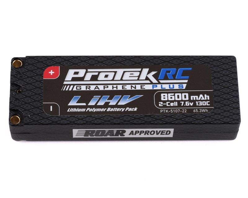 ProTek RC 2S 130C Low IR Si-Graphene HV LiPo Batterie (7.6V, 8600mAh, 138x47x25.1mm, 326g)