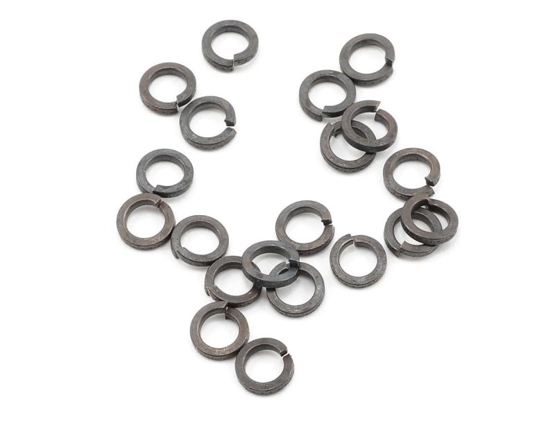 ProTek RC 3mm High Strength Sicherungsscheiben schwarz (20)  PTK-H-5100