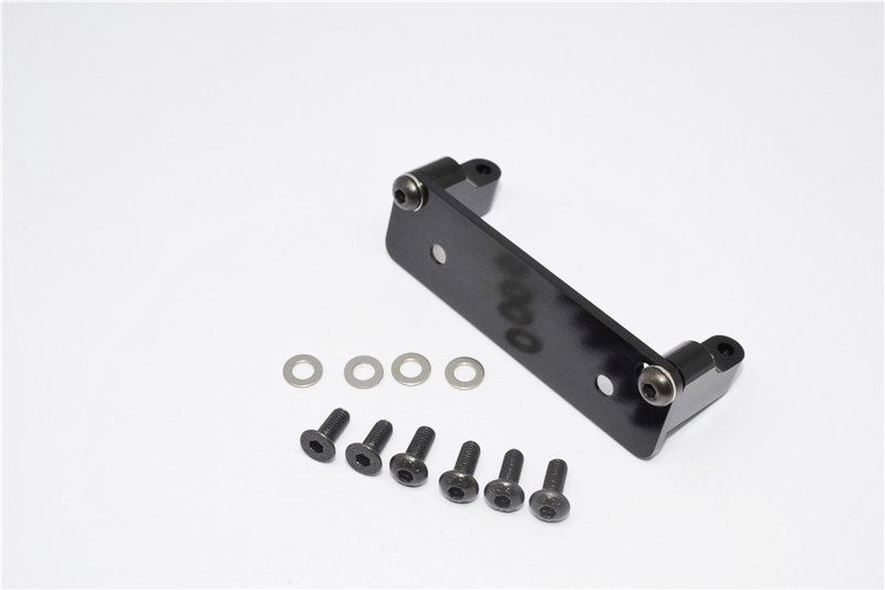 GPM Alu Servobefestigung schwarz Axial Wraith