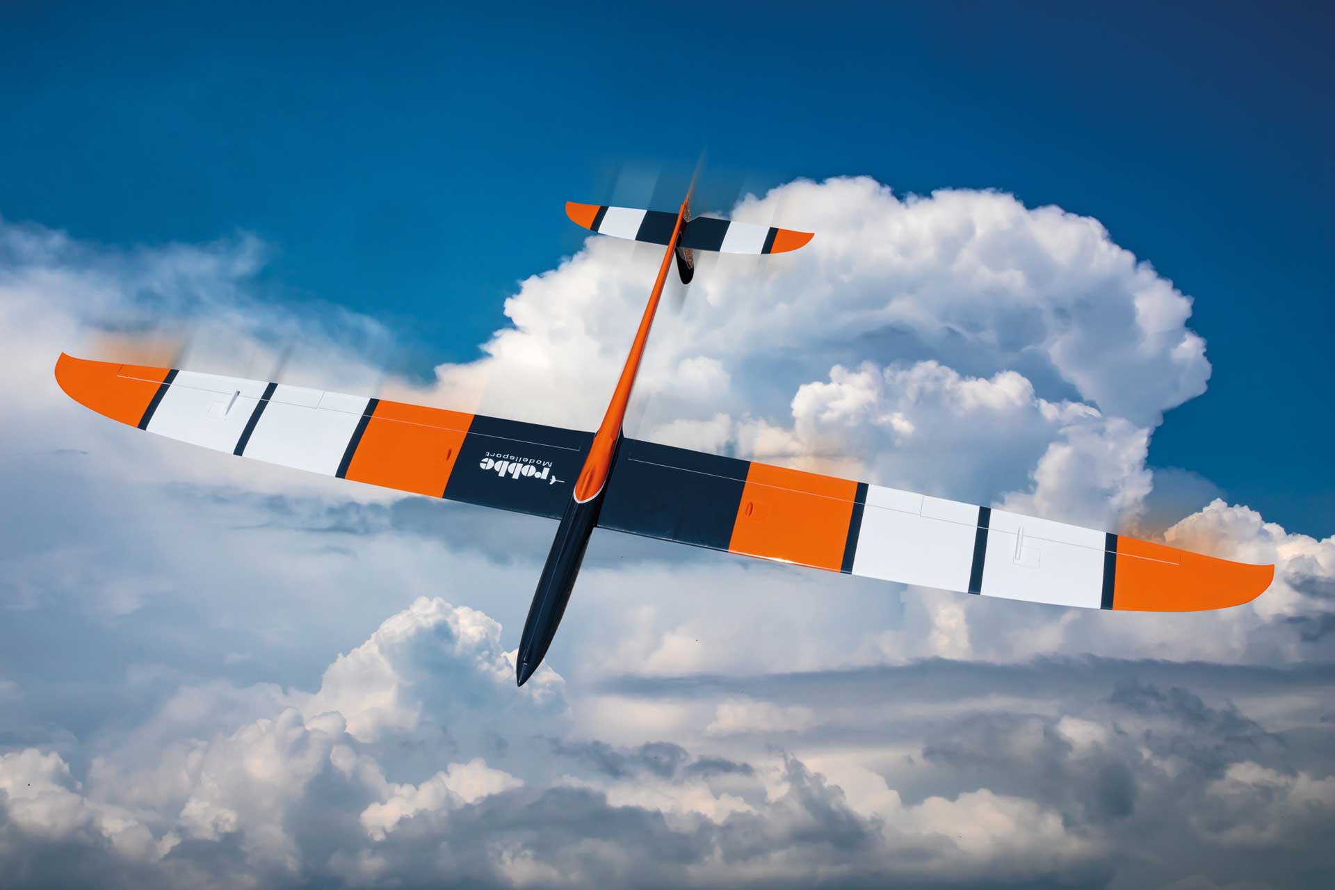 Robbe EVOA 3.0 ARF VOLL-GFK "Segler" HOCHLEISTUNGSSEGLER MIT 4-KLAPPENFLÜGEL 2692