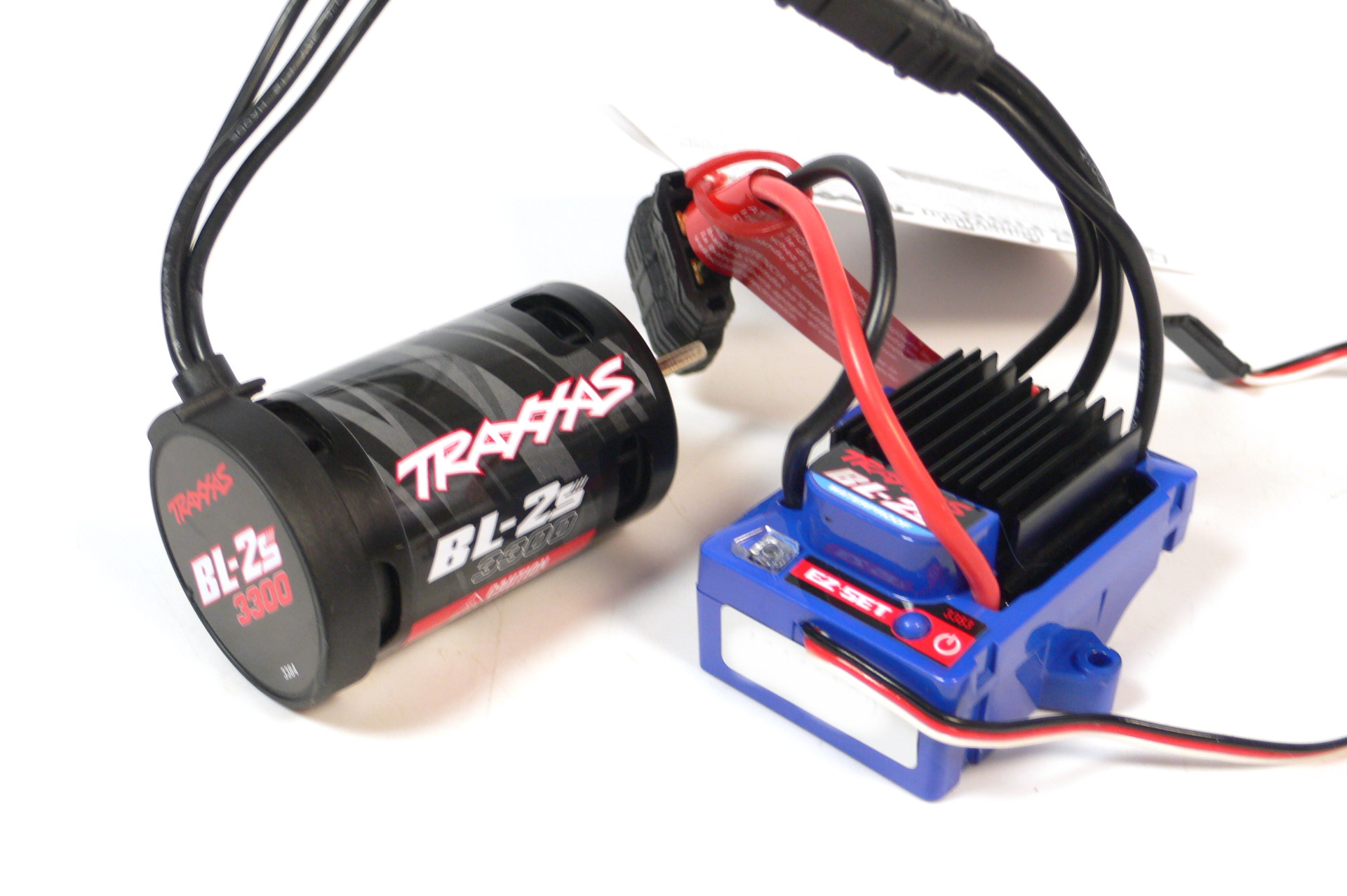 Traxxas 3383 BL-2s Brushless ESC Fahrregler & 3384 Brushless Motor 3300KV