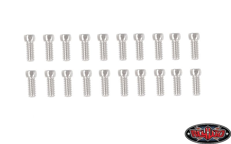 RC4WD Sechskantschrauben M1.6x4mm silber Z-S0053