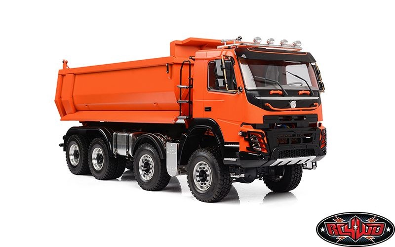RC4WD 1/14 8x8 Armageddon Hydraulic Dump Truck (FMX) (Orange) VV-JD00044