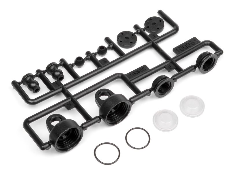 HPI Dämpferkappen Set (Savage X / XL) 100961