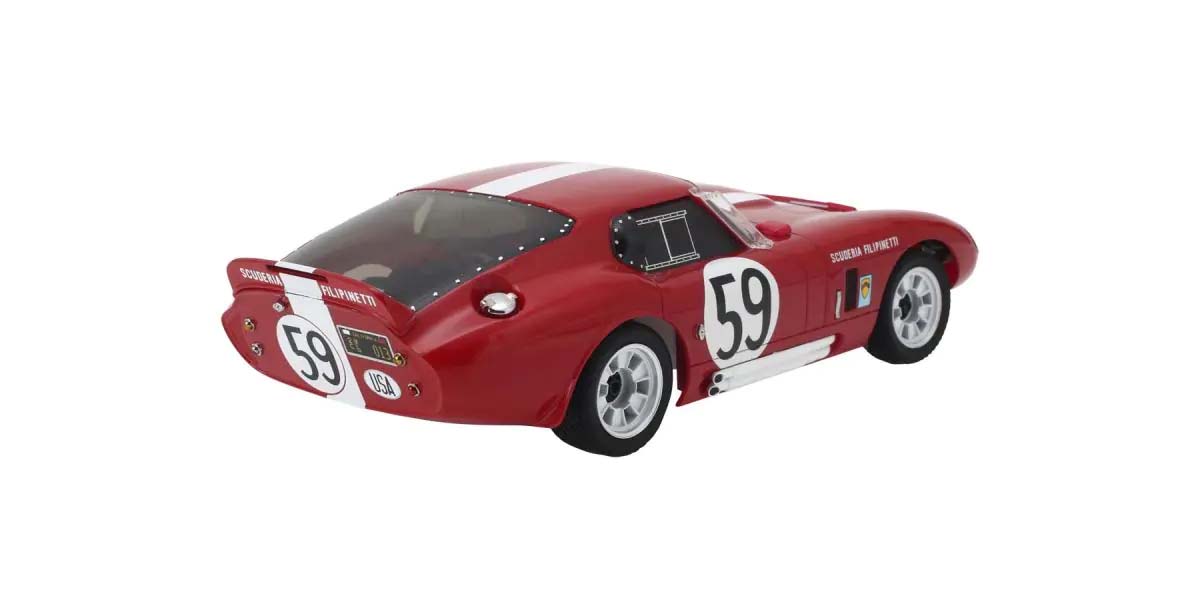Kyosho First Mini-Z 1:28 Shelby Cobra Daytona No.59 Rot 66611A - Abbildung 3