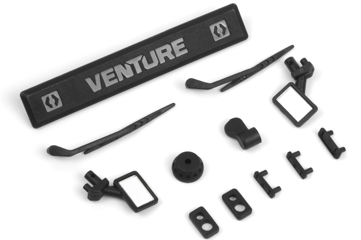 HPI Karosserie Accessory Set Type 1 (Black) 160847