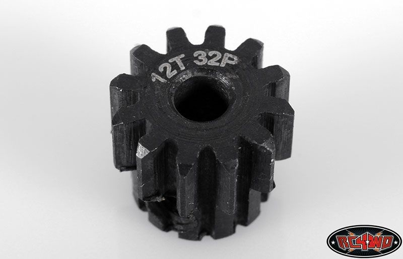 RC4WD 12t 32p Hardened Steel Pinion Gear Z-G0065