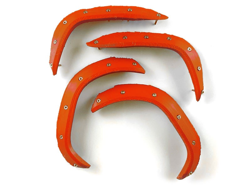 TMT Fender Flares orange (inkl. Schrauben) für TRX XRT TMTXRTFLO