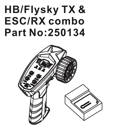 Hobby Plus Flysky TX & RX/ESC Combo 250134