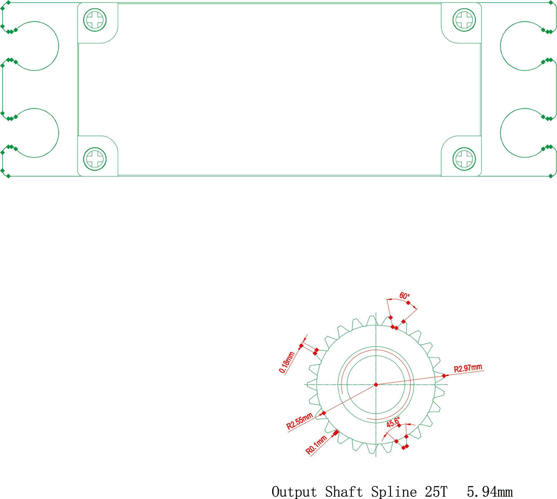 Robbe FS 335+ BB MG HV DIGITAL SERVO mit Softstart 9117