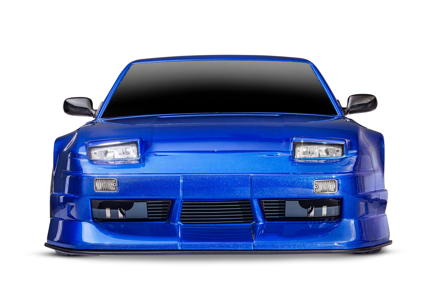 Traxxas 4-TEC Nissan 240SX blau 1/10 VX3 Brushless Tourenwagen ARTR 93424-4-BLUE - Abbildung 3