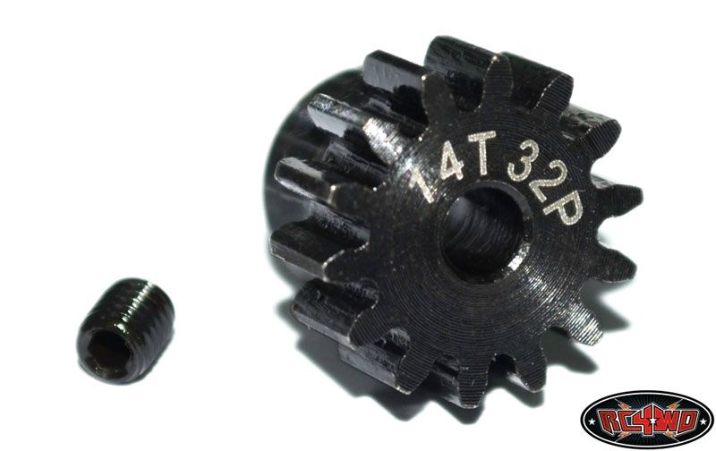 RC4WD 14t 32p Hardened Steel Pinion Gear Z-S0430