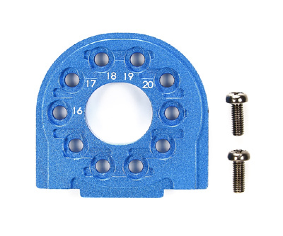 Tamiya 54558 TT-02/B Alu Motorhalter Blau eloxiert 300054558