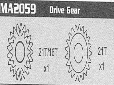 Amewi MA2059 Drive Gear Raptor MA2059