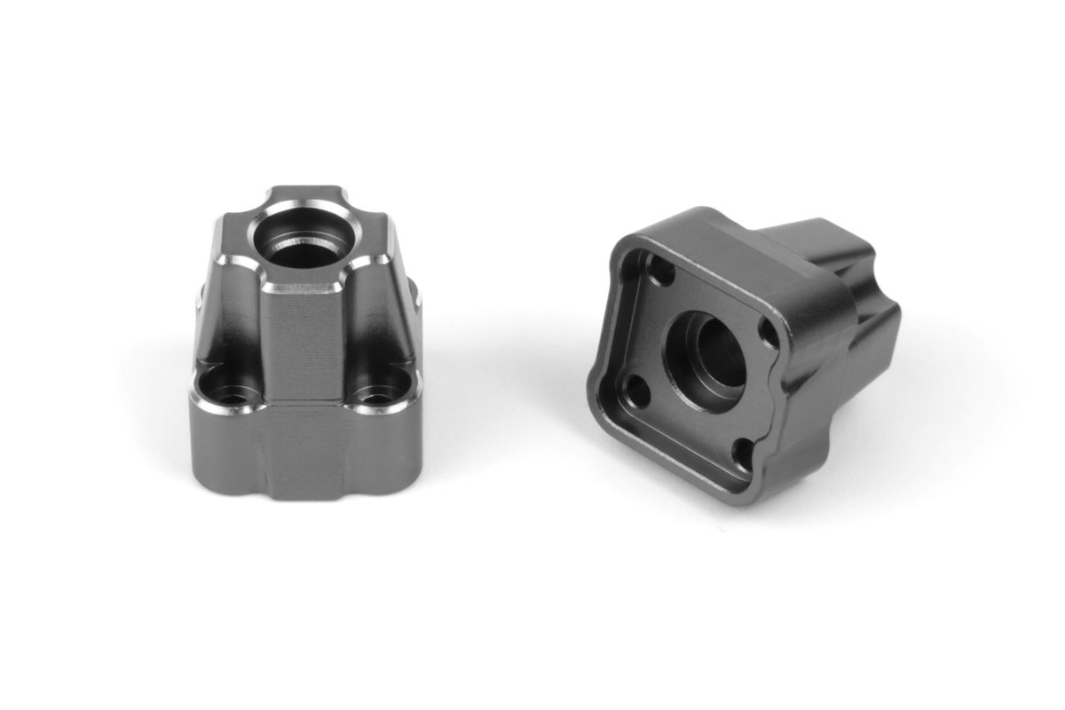 HPI Aluminum Radnaben Set Hinten (Gunmetal/2St.) 161418