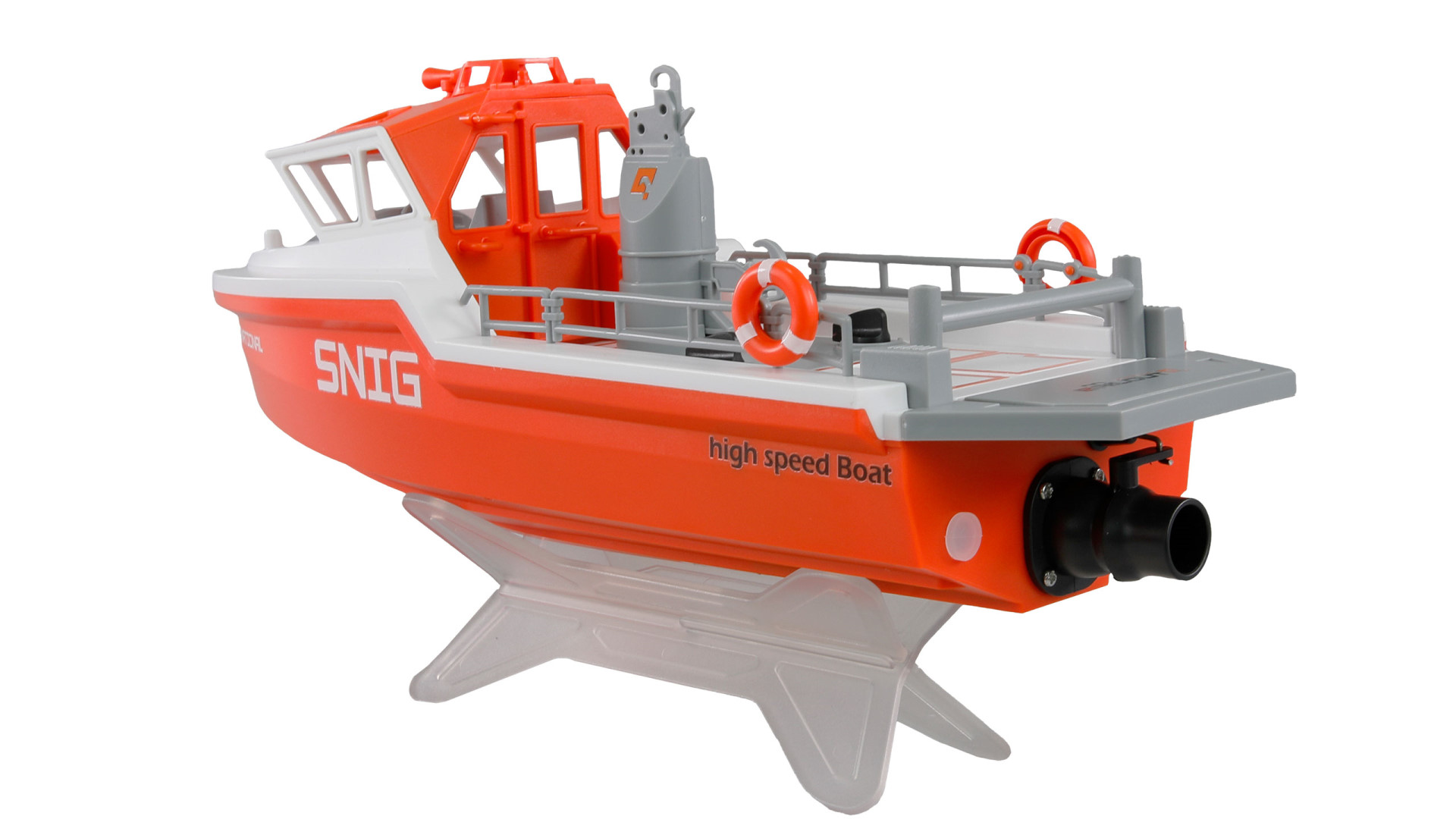 Amewi SNIG Rettungsboot brushless Jetantrieb 320mm RTR weiß/orange 26116 - Abbildung 3