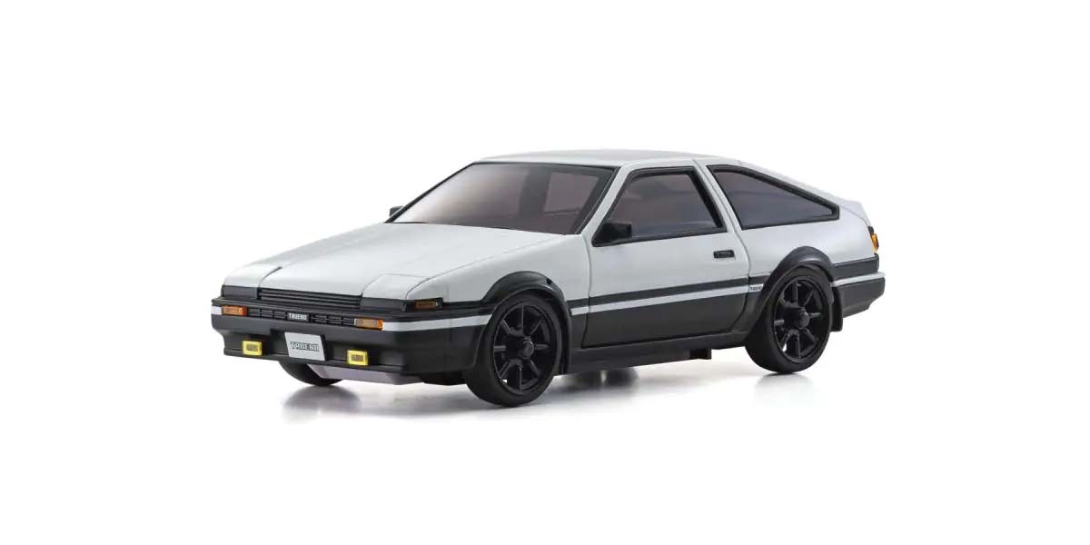Kyosho Autoscale Mini-Z Toyota Sprinter Trueno AE86 White-Black (MA020) MZP465WBK