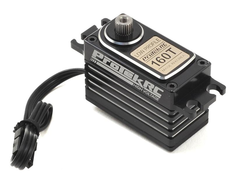 ProTek RC Low Profile High Torque Metallgetriebe-Servo 160T (High Voltage, Metallgehä PTK-160T