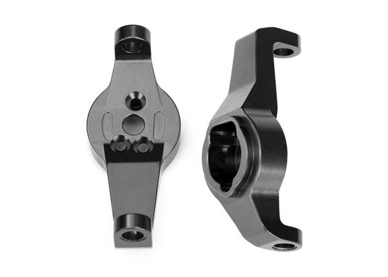Traxxas 8232A Caster blocks Alu charcoal grau l/r