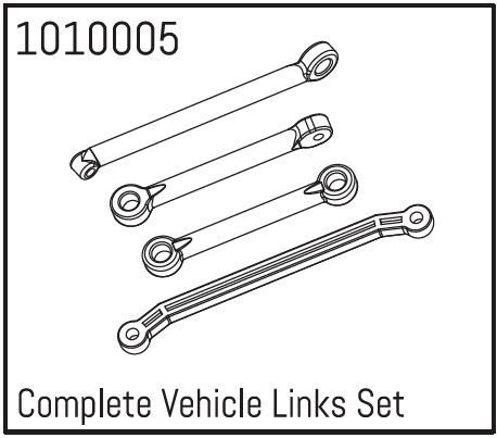 Hobby Plus Complete Vehicle Links Set 240016