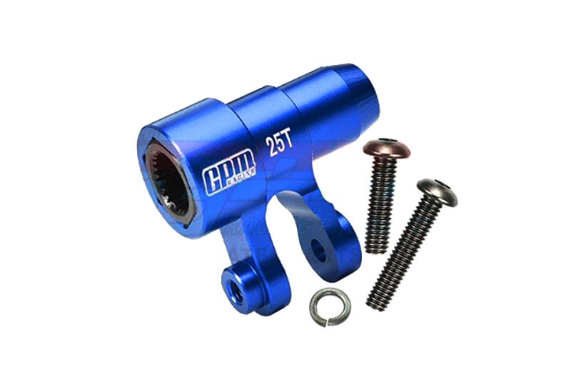 GPM Aluminium Servo Saver 25T blau TRX X-MAXX, XRT 2085 XRT025TSHB