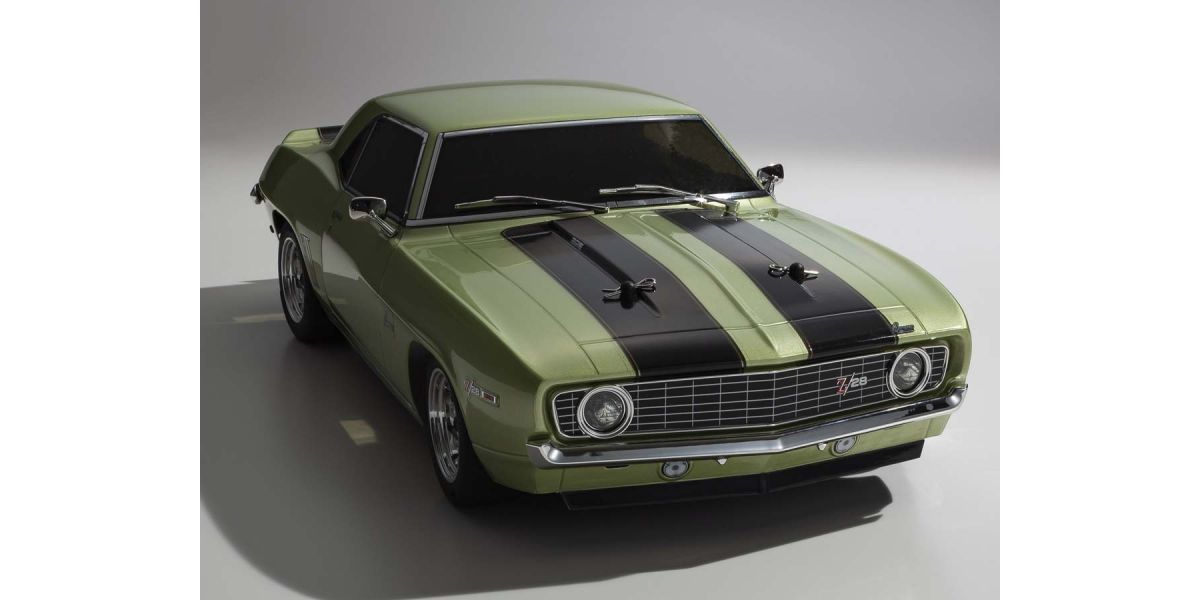 Kyosho FAZER MK2 Chevy Camaro Z28 1969 1:10 Frost Green ReadySet 34418T2B - Abbildung 4